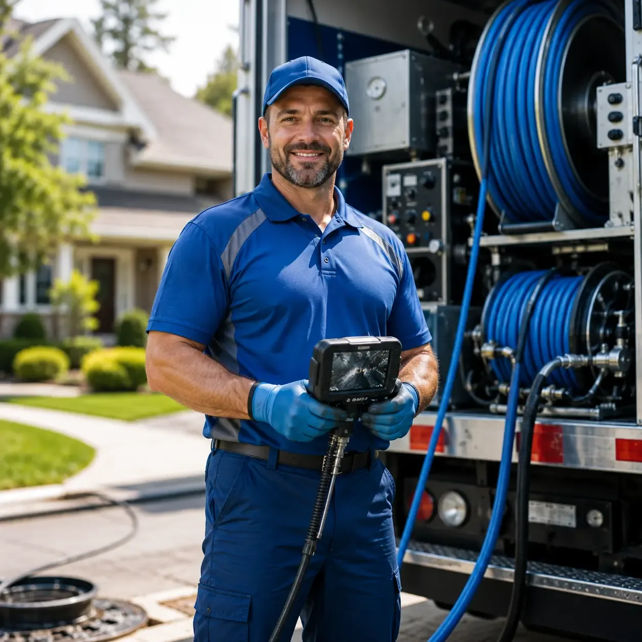 Local outdoor drain cleaning specialists in Hartsburg, IL